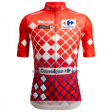 Wielershirt 2022 LA Vuelta Rood